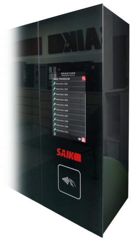 Depozytor kluczy SAIK PREMIUM - Panel Depozytor kluczy SAIK PREMIUM - Panel sterujący, autoryzacja użytkownika